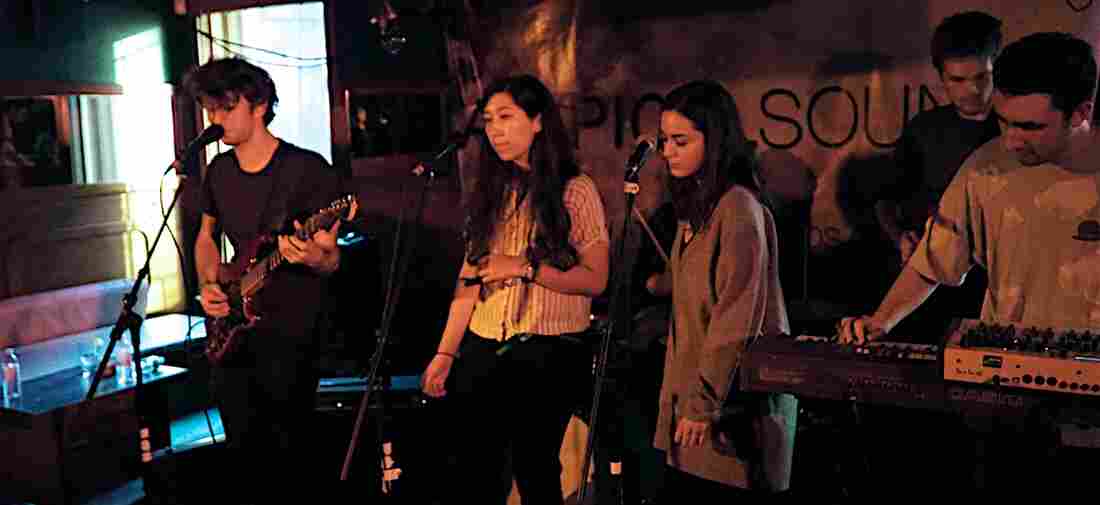 Stolen Jars perform at Pianos in Manhattan's Lower East Side.