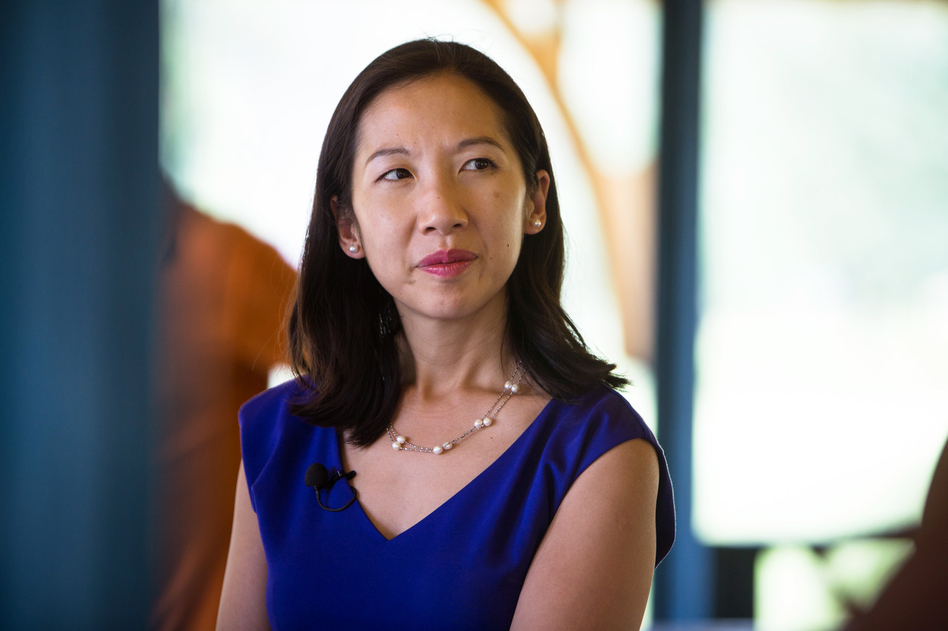 Dr. Leana Wen, Baltimore's health commissioner, is eager to see hospitals in the city pitch in on public health. (Meredith Rizzo/NPR)