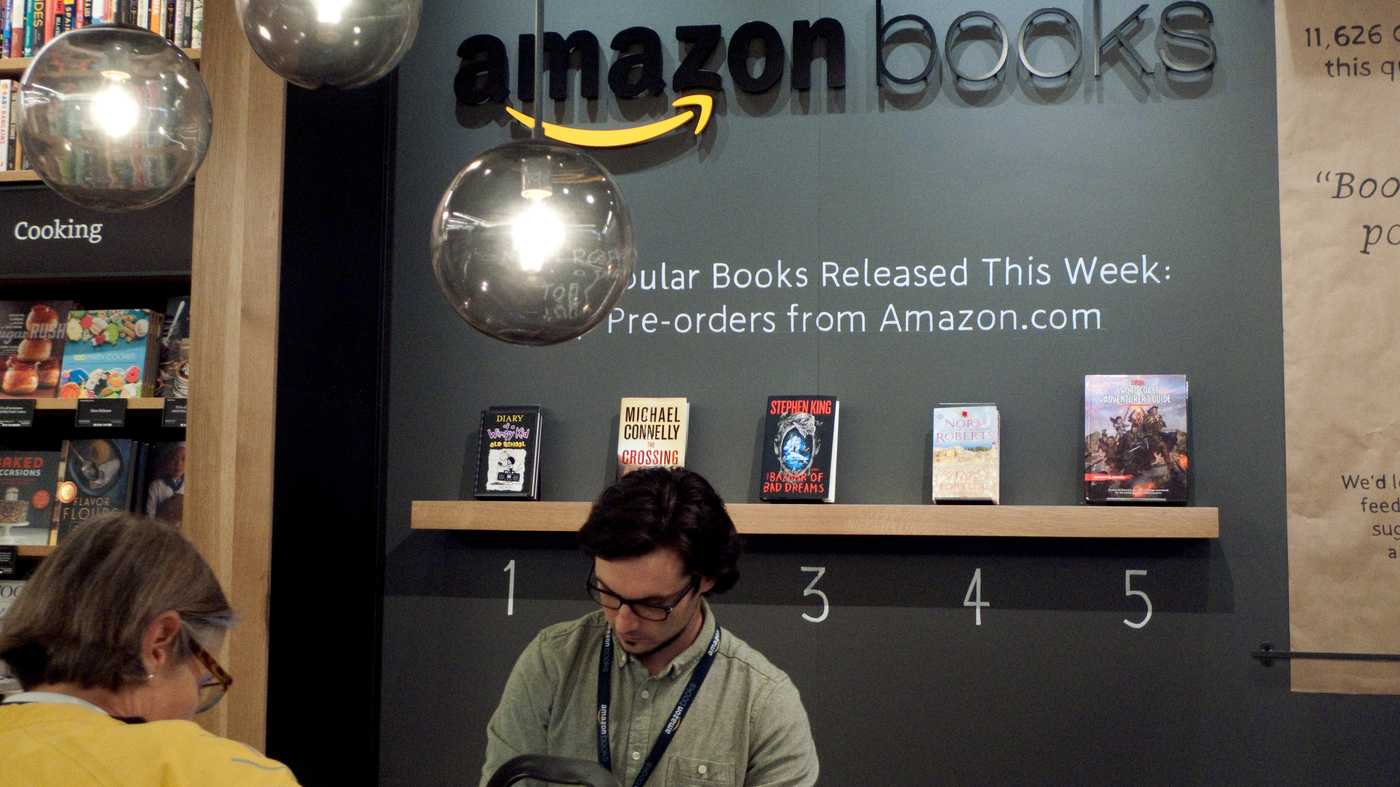 Amazon Opens A (Real) Bookstore In Seattle The TwoWay NPR