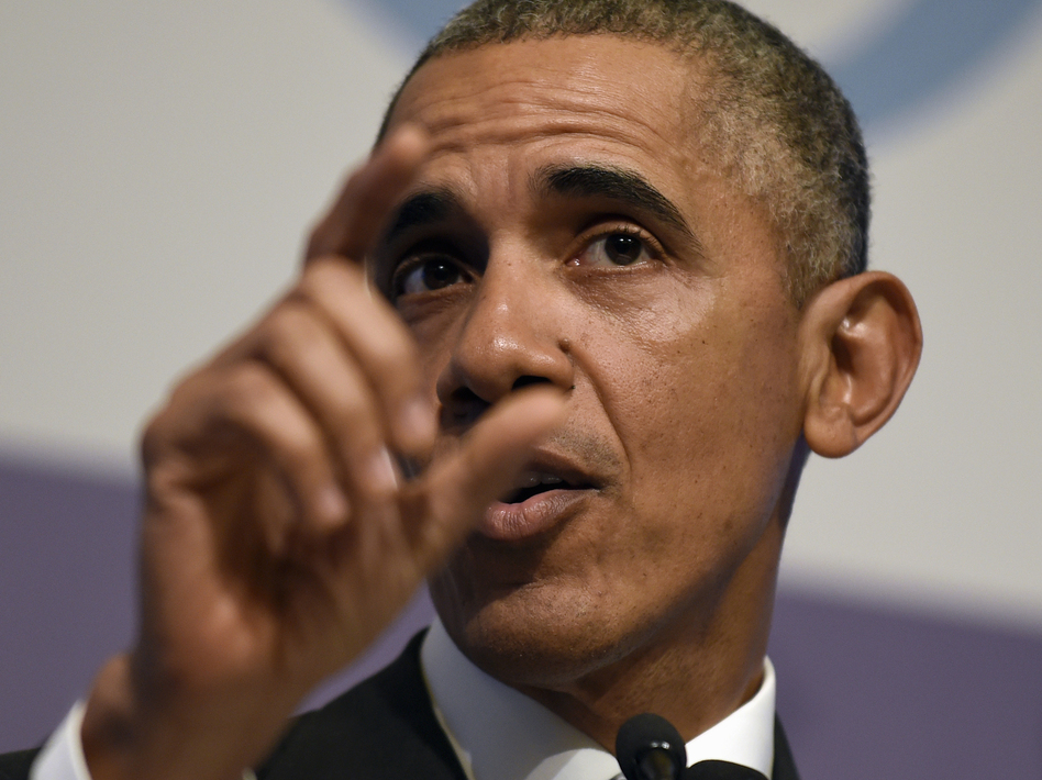 President Obama speaks to reporters in Antalya, Turkey, on Monday. (Susan Walsh/AP)