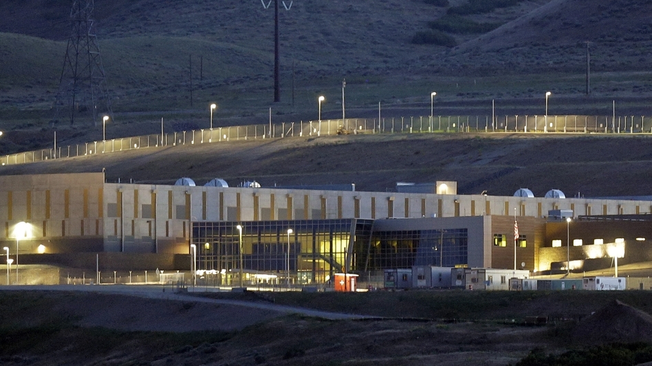 A National Security Agency data center in Bluffdale, Utah. (Rick Bowmer/AP)