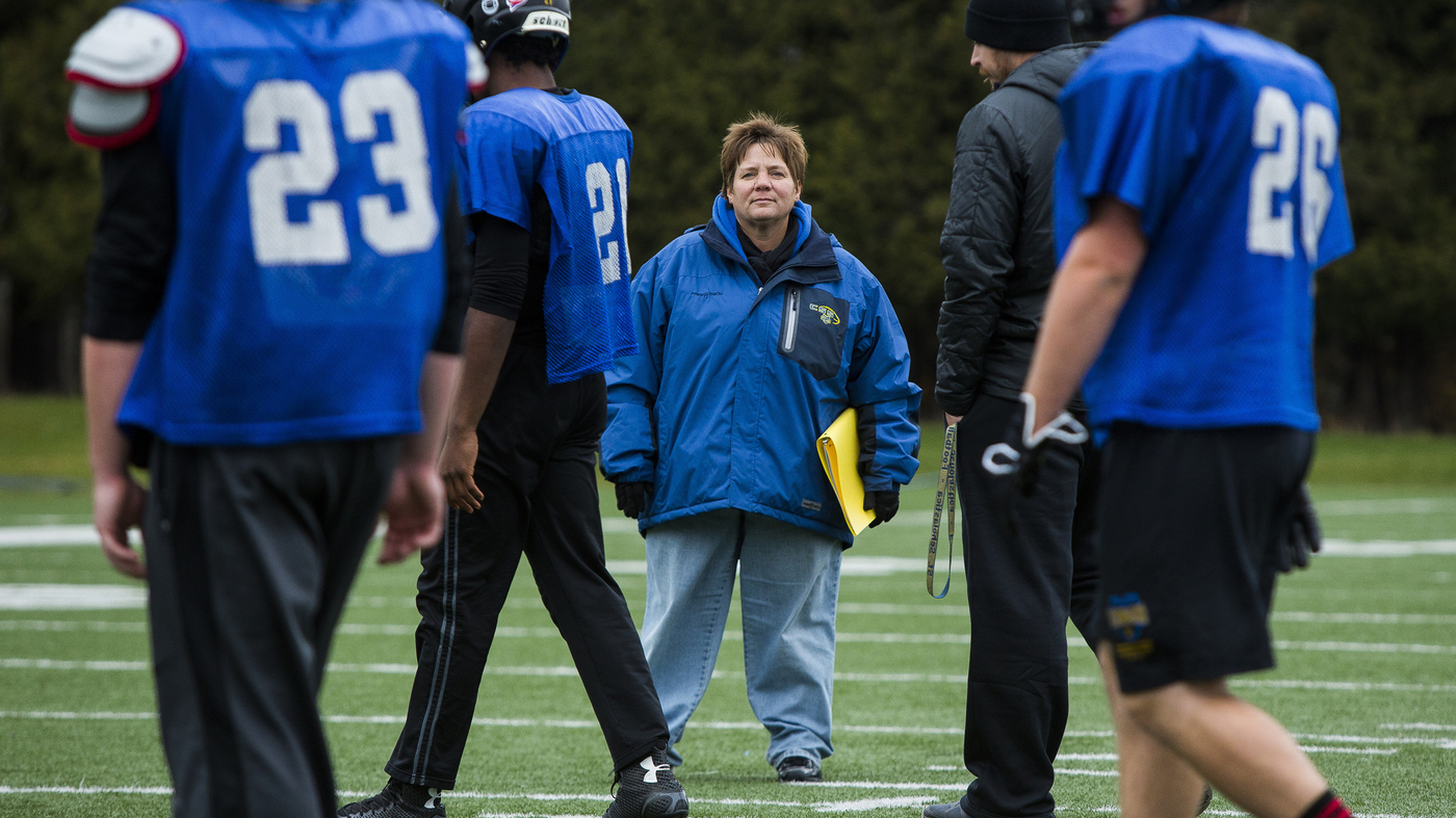 Meet The College Football Coach Who Really Knows Her Hail Marys : NPR