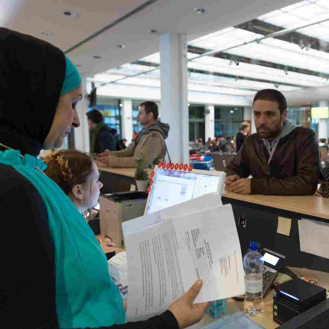 As Fears Mount In Germany, Syrian Refugees Grapple With Perceptions