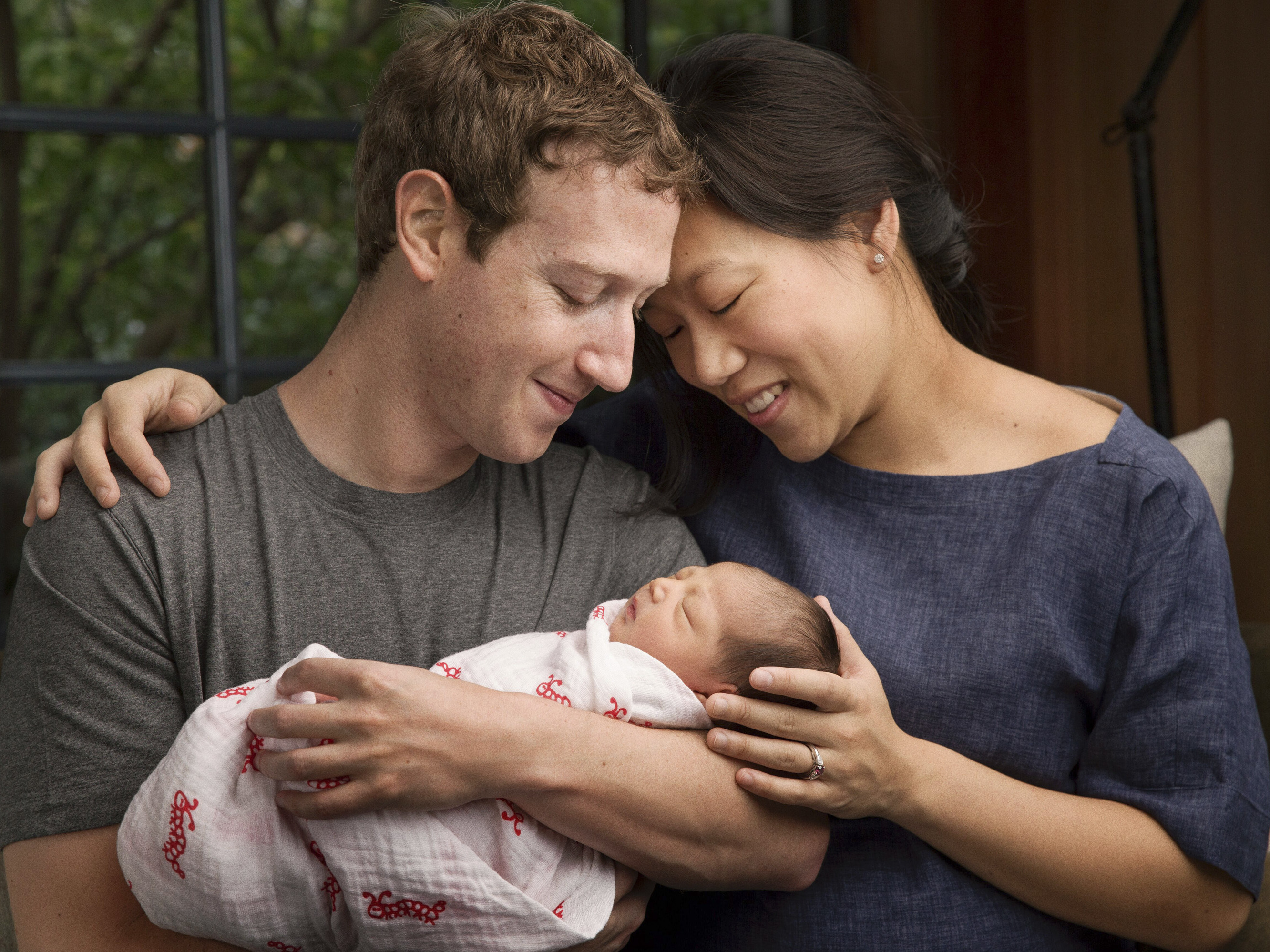 Mark Zuckerberg And Priscilla Chan Have Baby, Promise To Give Away Fortune  : The Two-Way : NPR