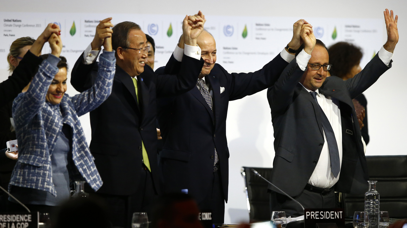 Nearly 200 Nations Adopt Climate Agreement At COP21 Talks In Paris ...