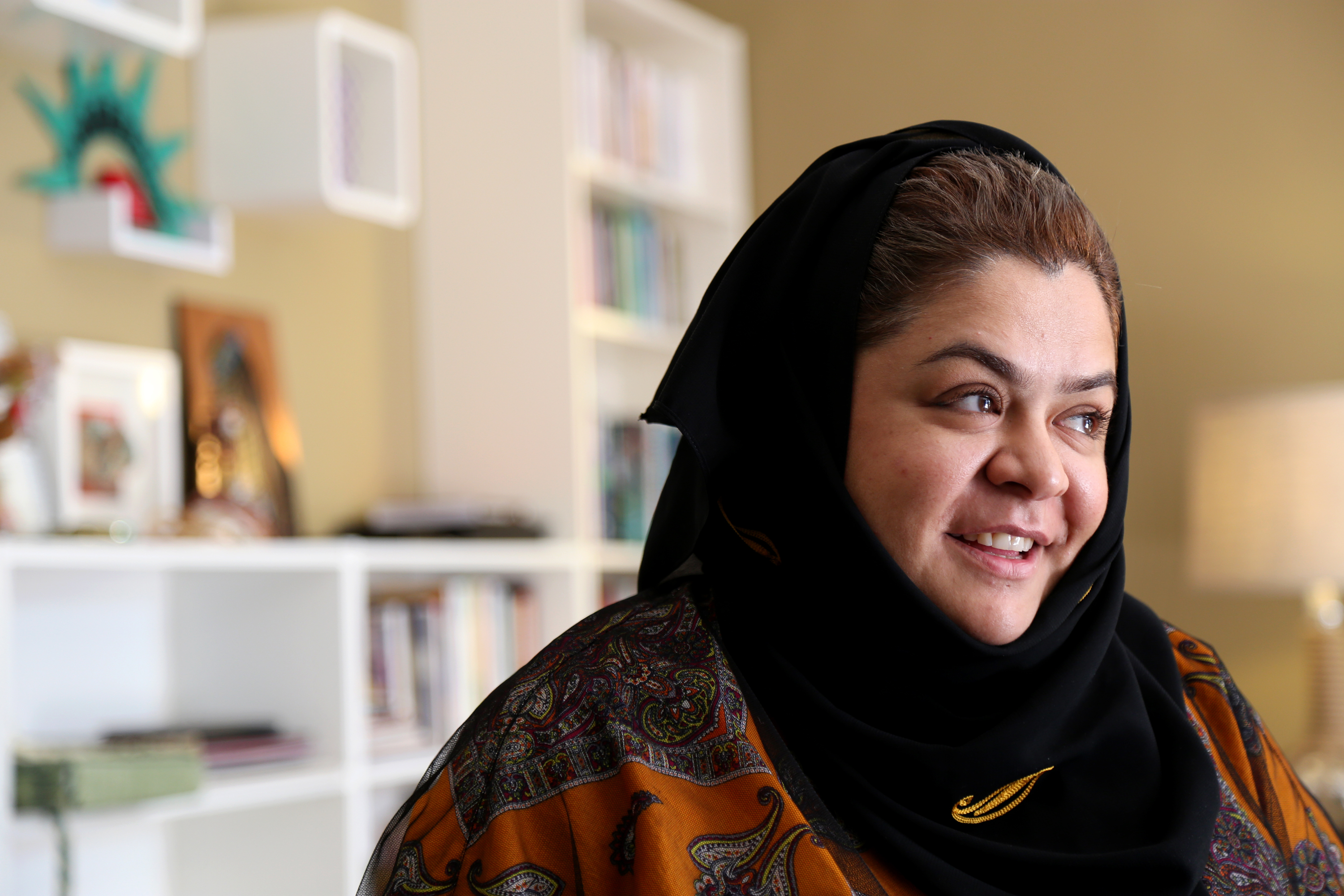 Haifa Alhababi, architect and candidate in the election.