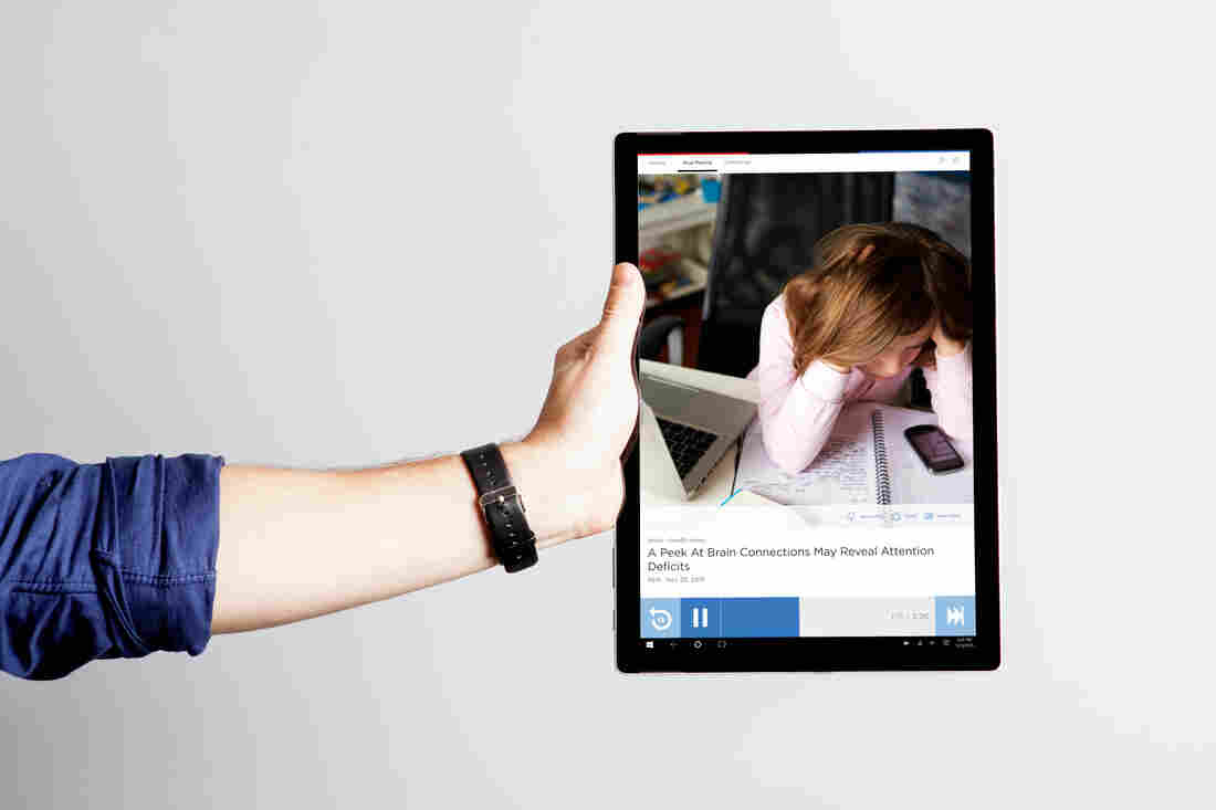 Screenshot: NPR One for Windows 10.