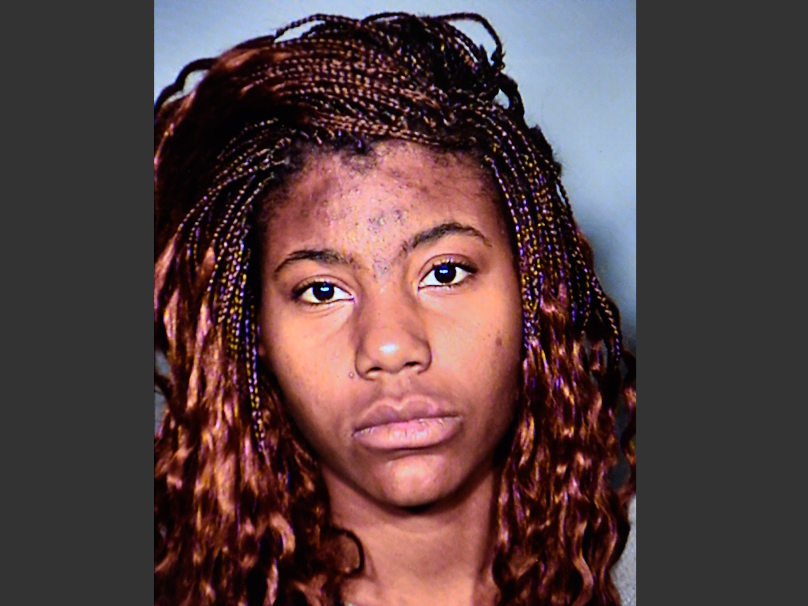 This Las Vegas Metropolitan Police Department photo shows Lakeisha Holloway, who police said smashed into crowds of pedestrians on the Las Vegas Strip on Sunday.