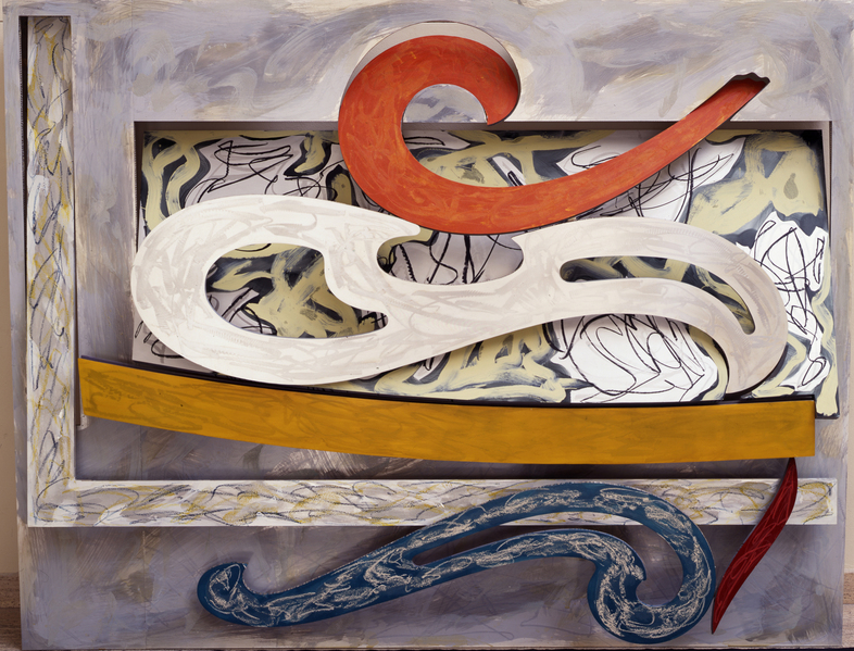 Frank Stella, <em>Eskimo Curlew</em>, 1976. (2015 Frank Stella/Artists Rights Society (ARS), New York.)