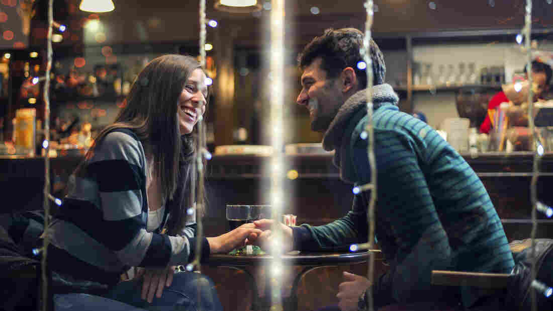 A couple on a date.