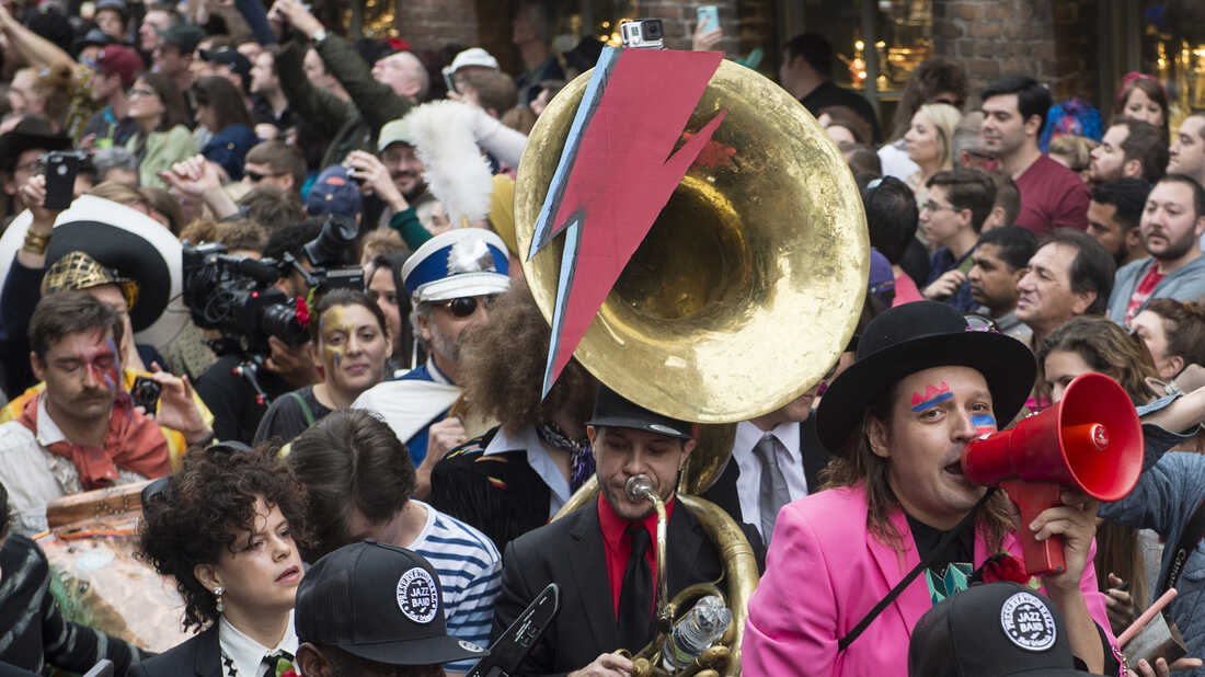 Dancing In The Street: New Orleans Throws A Memorial Parade For David Bowie