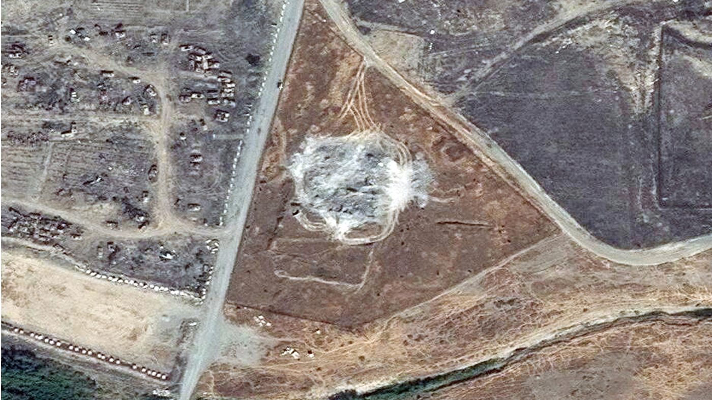 Aerial Images Show Destruction Of Ancient Christian Monastery In Iraq ...