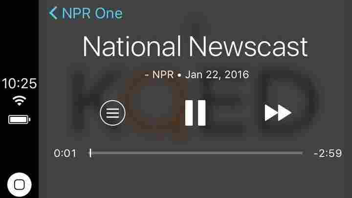 NPR One screen shot