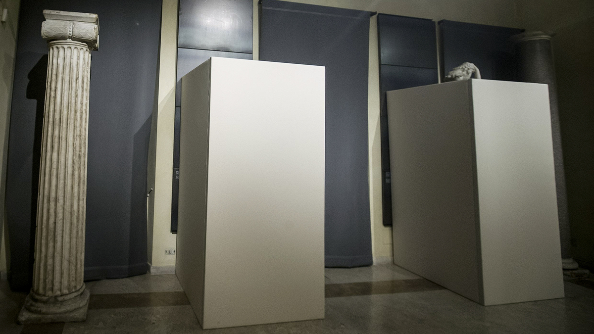 Massive Cover-Up: Nude Statues In Italy Deemed Too Racy For Iran's