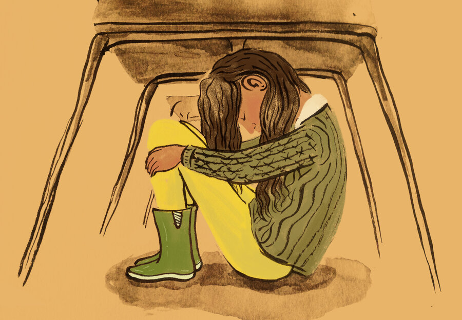 How To Help Quiet Kids Succeed Npr Ed Student Hiding Under A Desk