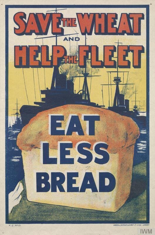 save the fleet, eat less wheat: the patriotic history of ditching