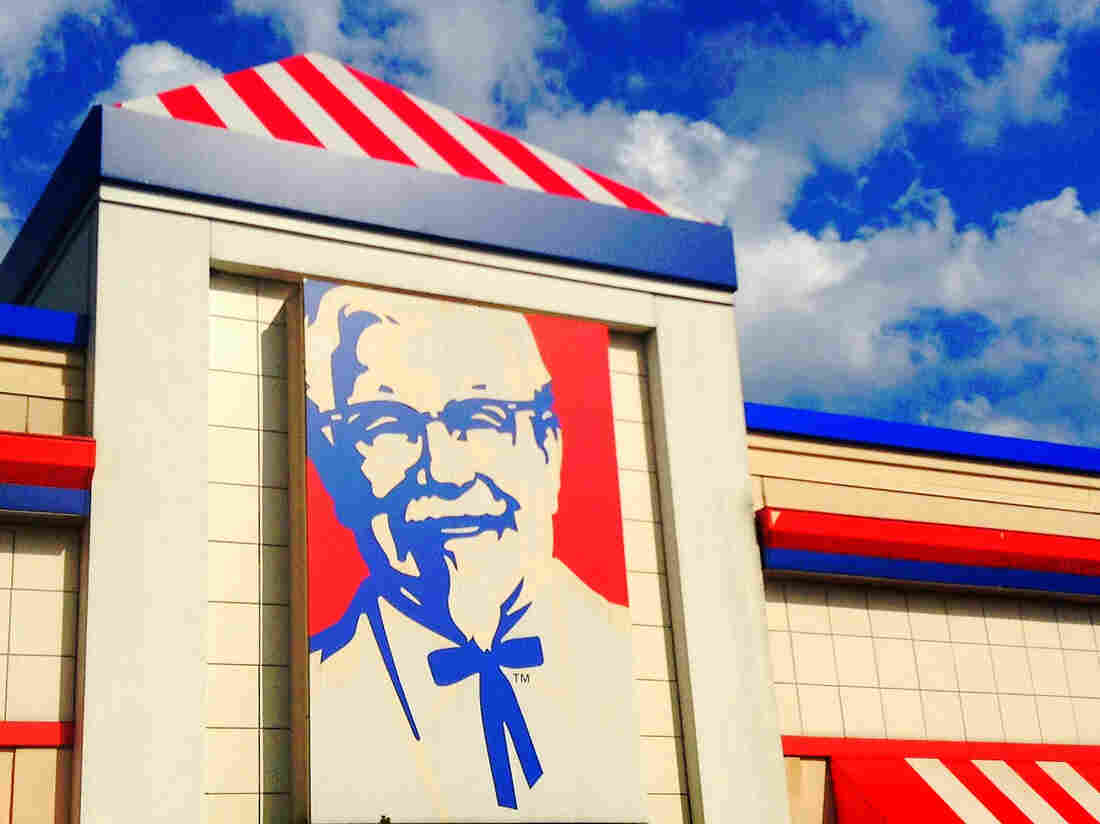 Colonel Harland Sanders of KFC.