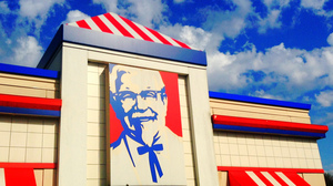 Colonel Harland Sanders of KFC. Colonel Harland Sanders of KFC.