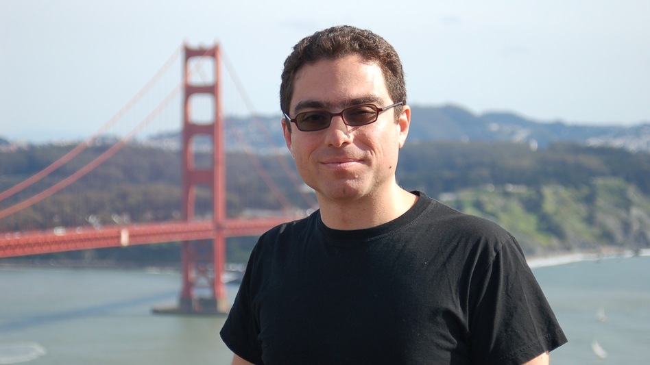 Iranian-American businessman Siamak Namazi, shown here in a snapshot at California's Golden Gate Bridge, was arrested by Iranian authorities in October. (Courtesy Bijan Khajehpour)