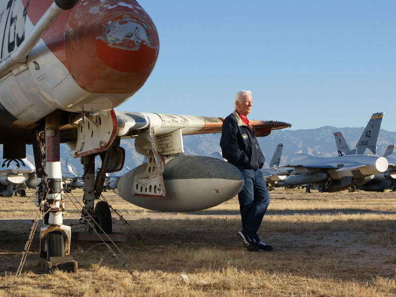 Astronaut Gene Cernan A-4 Skyhawk