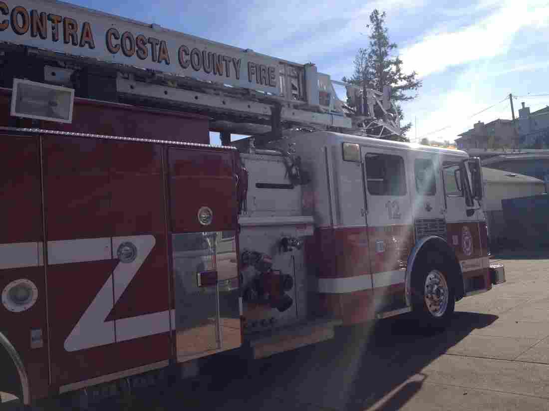 A Contra Costa County fire truck.