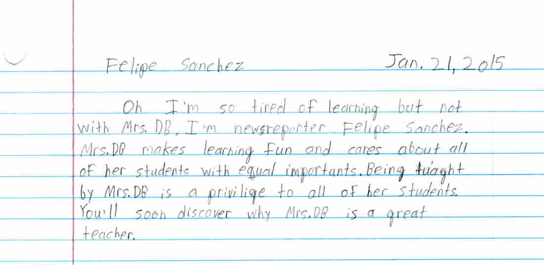 Felipe's essay