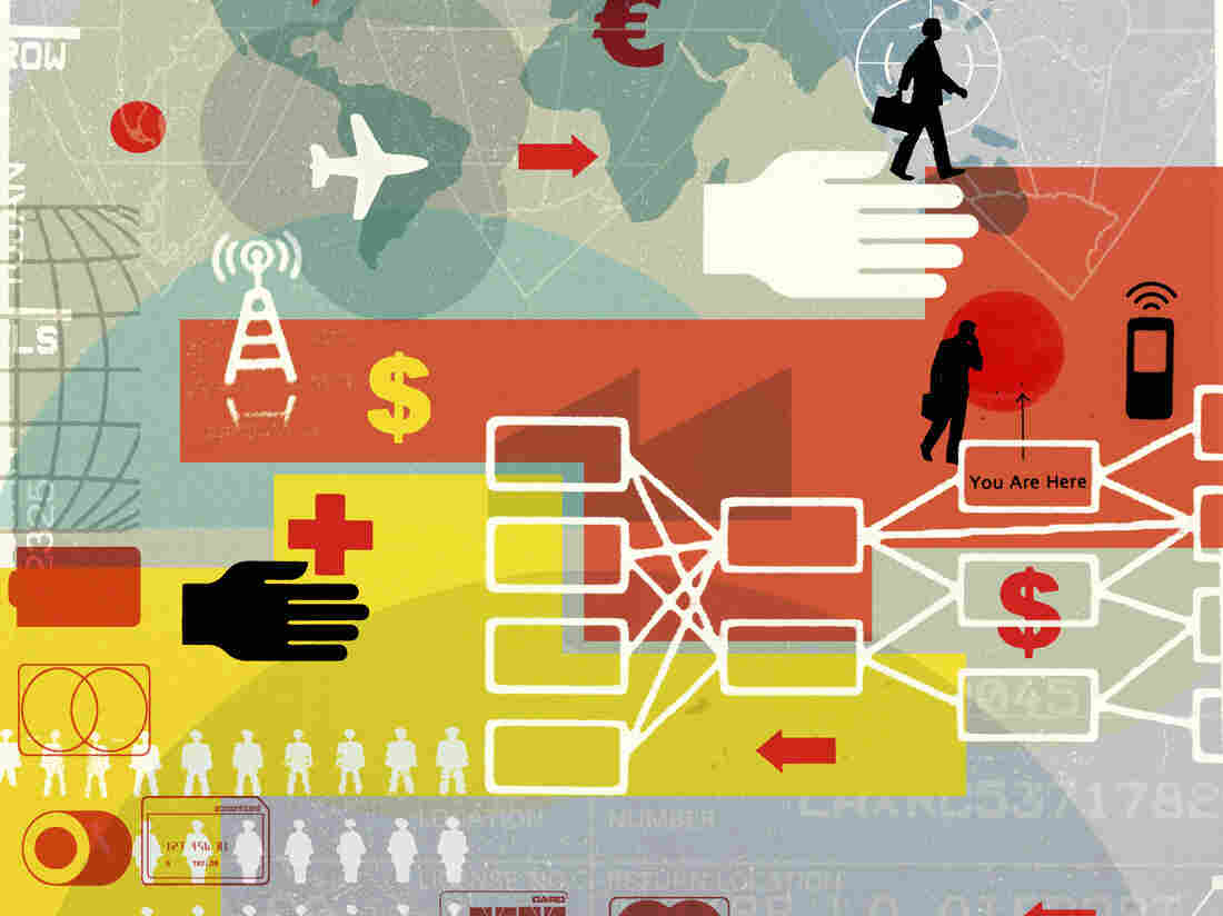 Global communications, finance and travel