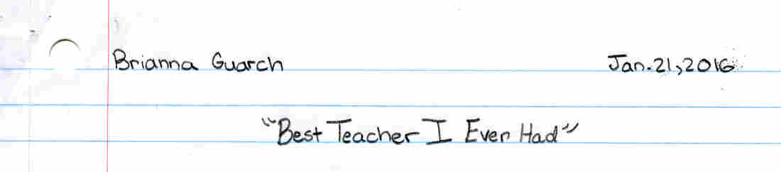 Brianna's essay.