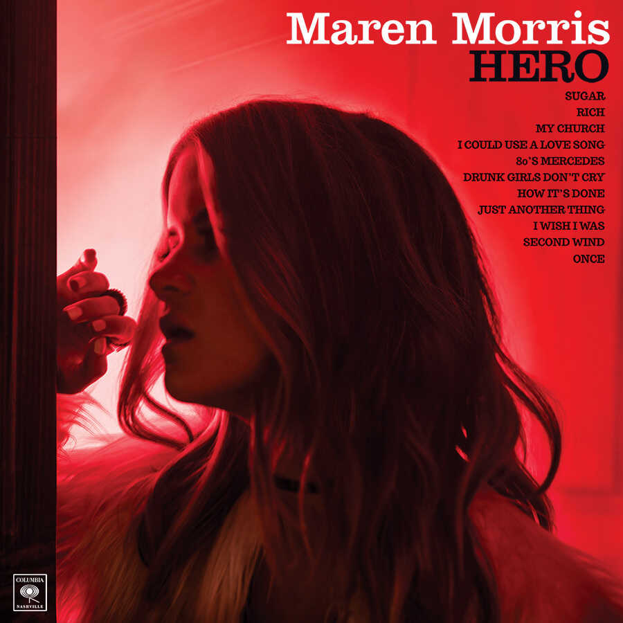 The cover of Maren Morris' debut album, Hero.