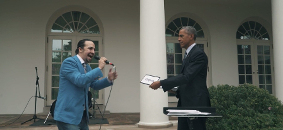 lin manuel miranda white house