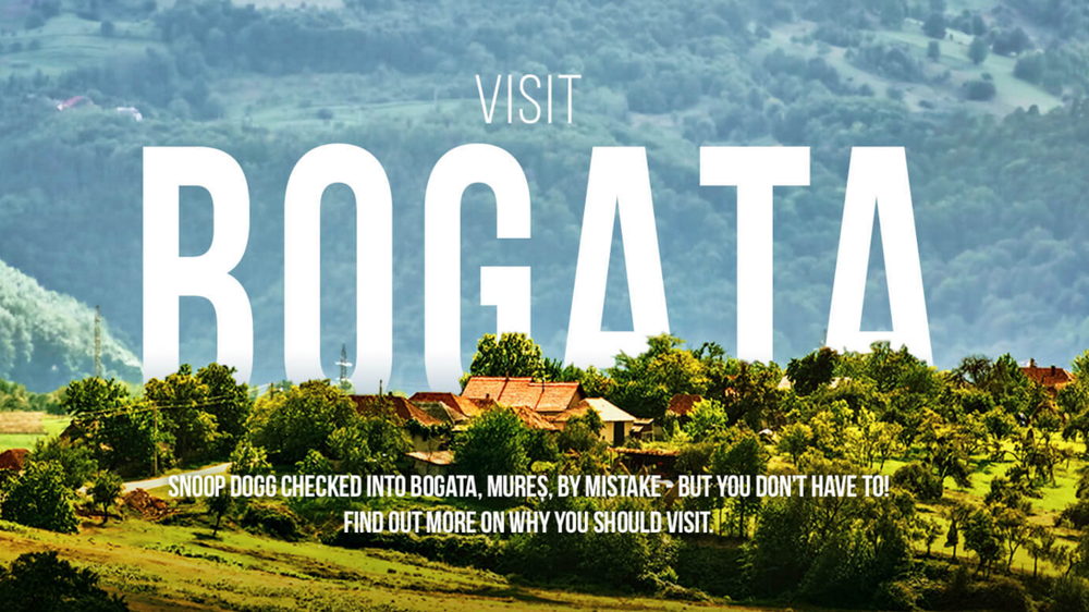 A tourism site for Bogata, Romania, was created not long after Snoop Dogg accidentally tagged the village on Instagram.