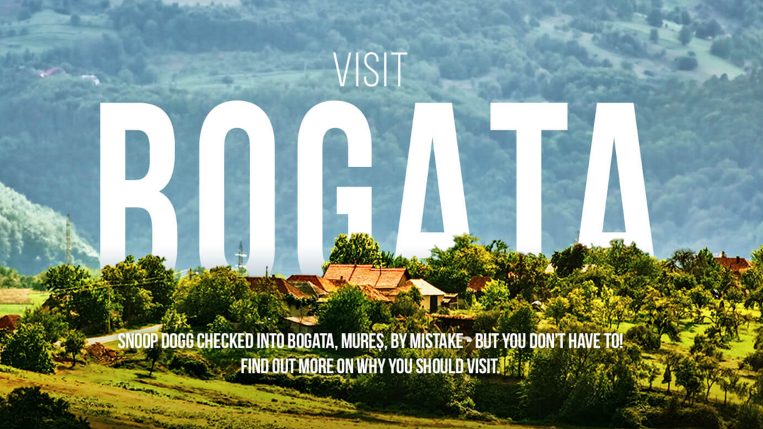 A tourism site for Bogata, Romania, was created not long after Snoop Dogg accidentally tagged the village on Instagram. A tourism site for Bogata, Romania, was created not long after Snoop Dogg accidentally tagged the village on Instagram.