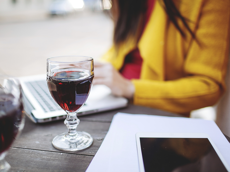 People who drink in moderation tend to be better educated and more well off, which increases their odds of being healthy. (Photographer: Katsiaryna Pakhoma/iStockphoto)