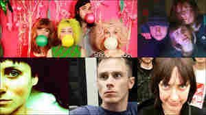 Clockwise from upper left: Tacocat, And The Kids, Bethlehem Steel, John Congleton, Edith Crash