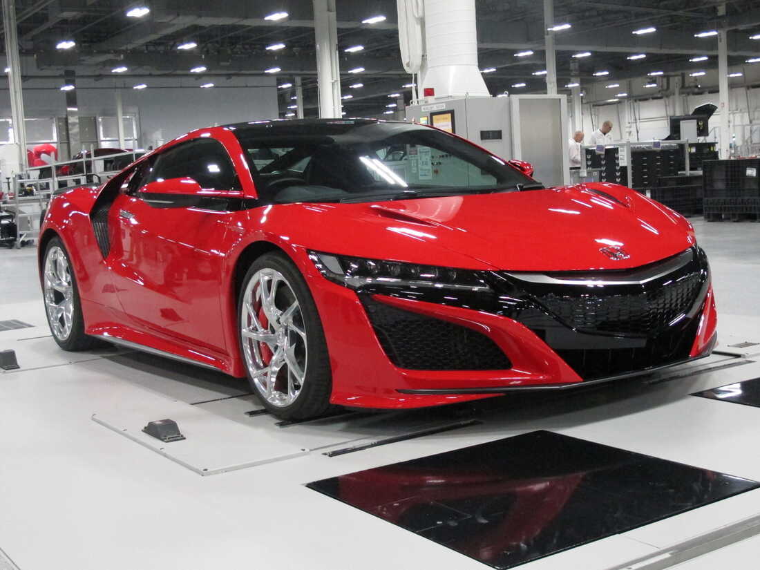 Honda Tries To Race Ahead With Its New Acura NSX Hybrid : NPR