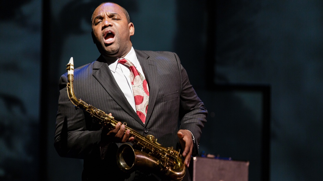 Tenor Lawrence Brownlee plays the title role in the new opera Charlie Parker's Yardbird. Tenor Lawrence Brownlee plays the title role in the new opera Charlie Parker's Yardbird.