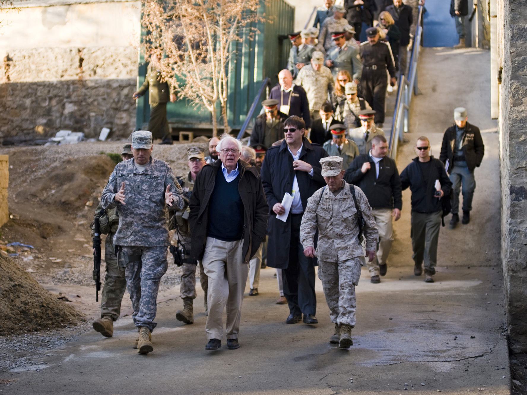 Sen. Bernie Sanders visited Afghanistan in 2011 as part of a delegation.