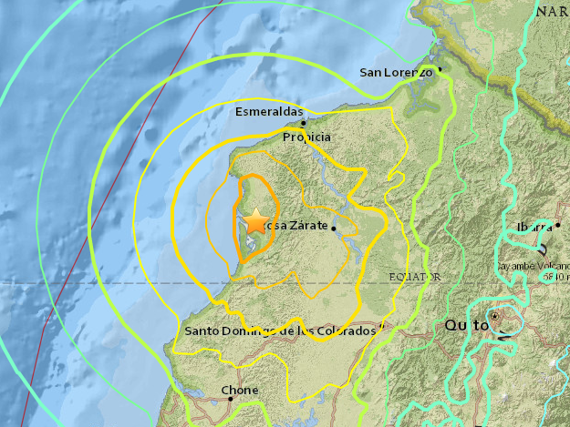 Powerful Earthquake Hits Ecuador's Coast, Killing At Least 262