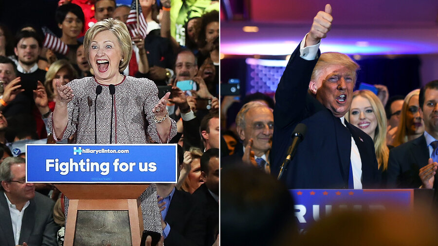 After New York Primary Wins Donald Trump And Hillary Clinton Look After New York Primary Wins Donald Trump And Hillary Clinton Look Forward To Knockout Round Npr