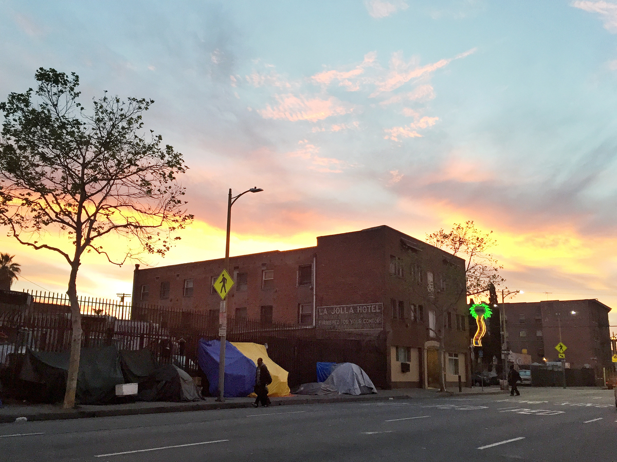 When It Comes To Policing LA's Skid Row, What Tactics Work? NPR