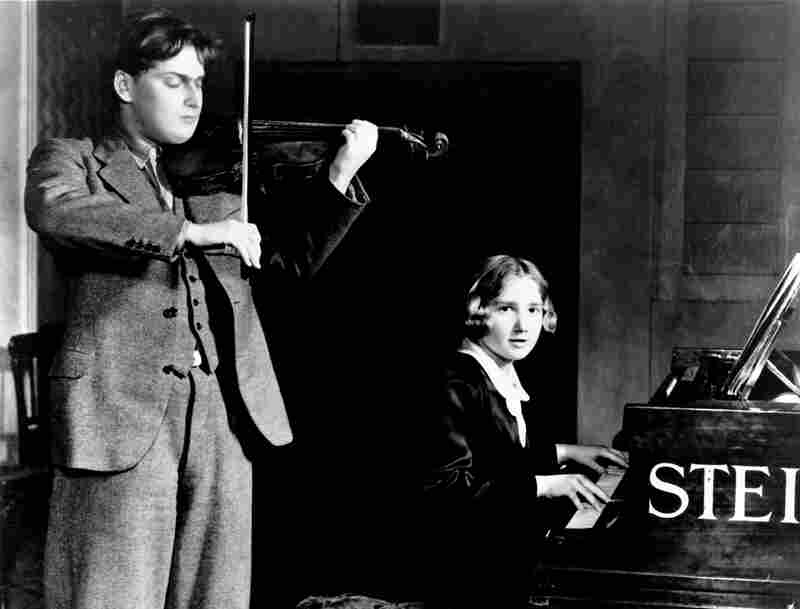 Menuhin's sister Hephzibah, also a prodigy, became the violinist's frequent musical partner onstage and in the recording studio.