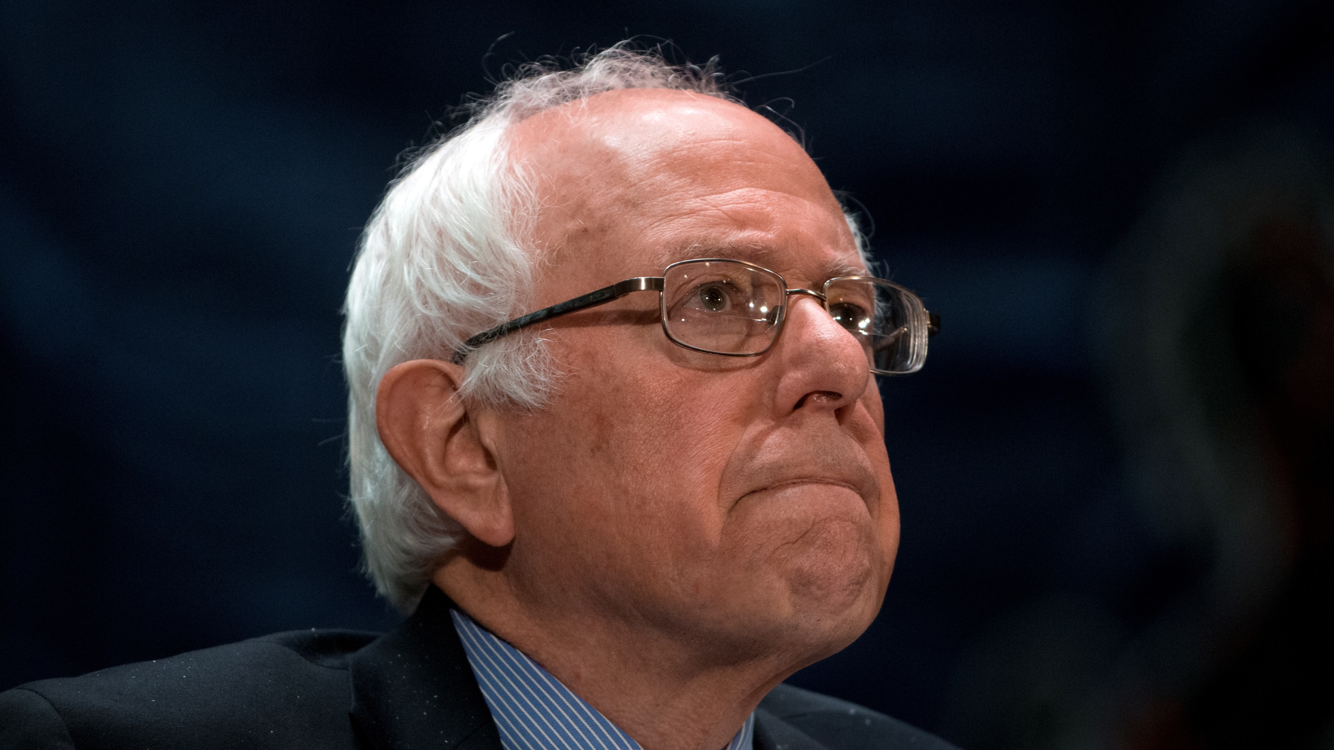 Bernie Sanders, I-Vt., faces a critical test of his candidacy Tuesday. His campaign says if he misses "benchmarks," it will "reevaluate."