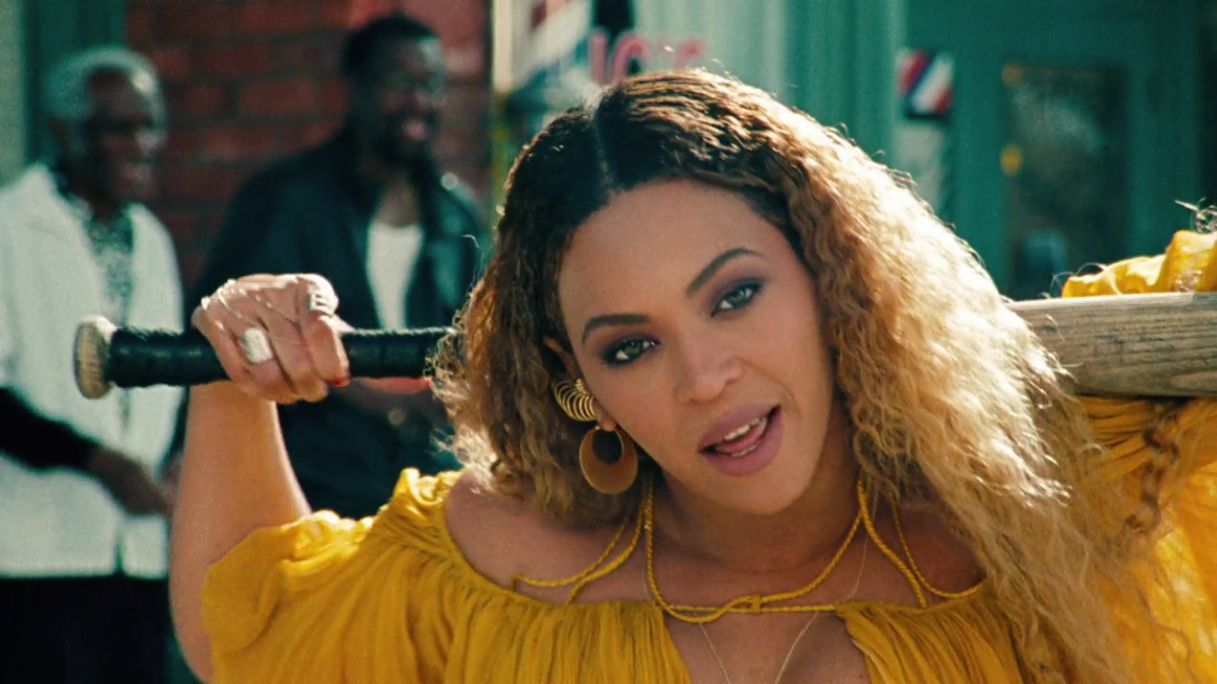 Beyoncé released her sixth album, <em>Lemonade, </em>on Saturday night via HBO and Tidal. (Screenshot by NPR)