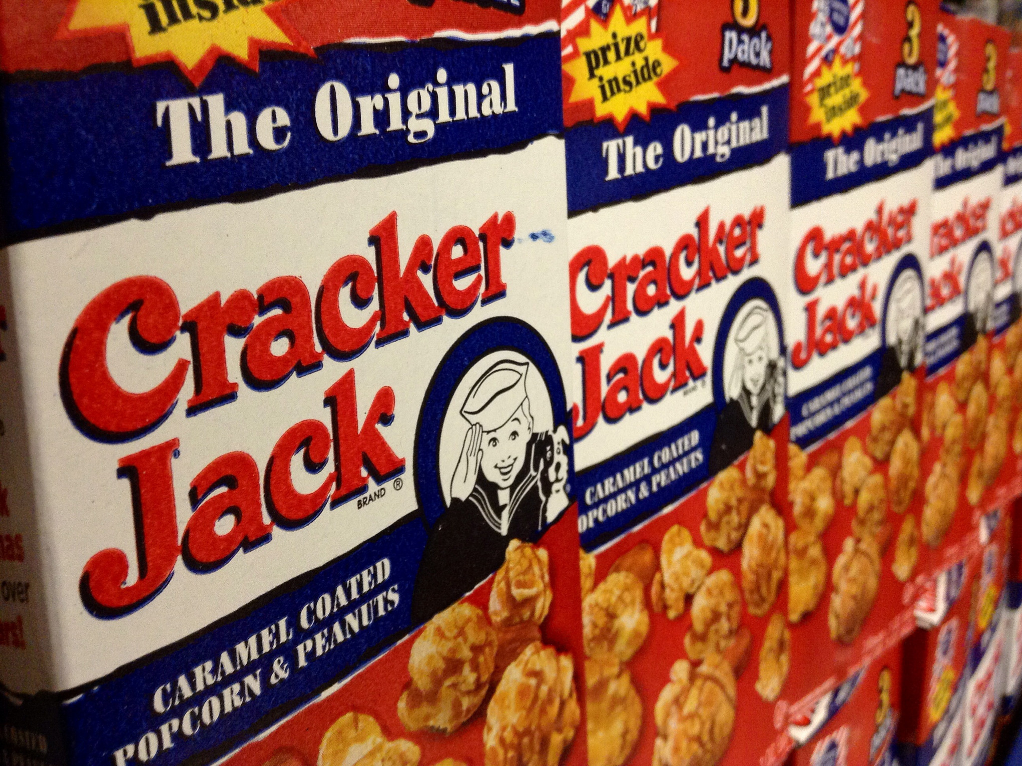 You're going to have to work a little harder to get your Cracker Jack prize.