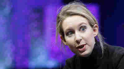 Elizabeth Holmes, founder and CEO of Theranos, speaks at the Fortune Global Forum in San Francisco, Nov. 2, 2015.