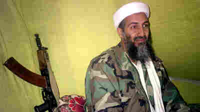 Al-Qaida leader Osama bin Laden speaks to a selected group of reporters in the mountains of Helmand Province in southern Afghanistan in 1998. It has been five years since he was killed in a U.S. raid in Pakistan.