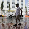 As Waters Rise, Miami Beach Builds Higher Streets And Political Willpower