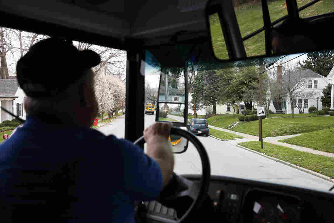 Driving around 1.