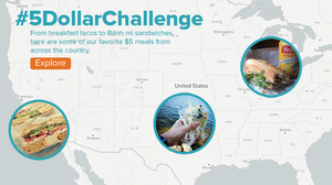 Check out the #5dollarchallenge map from Youth Radio