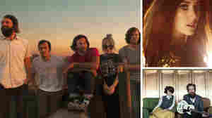 Clockwise from left: The Head and the Heart, Aubrie Sellers, Sam Beam & Jesca Hoop.